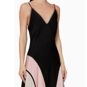 BCBG colour block cocktail dress